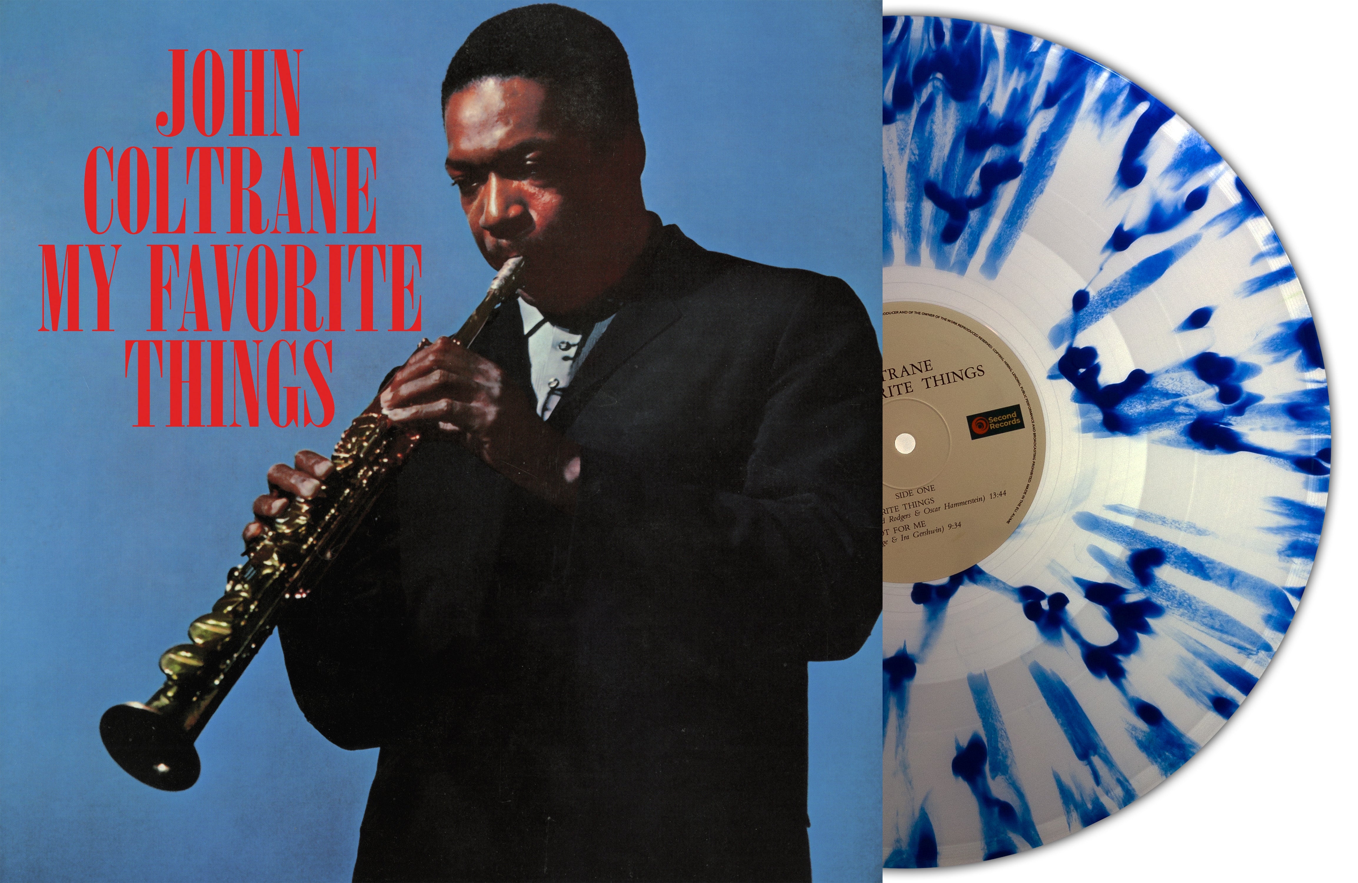 John Coltrane – My Favorite Things (Clear/Blue Splatter Vinyl)
