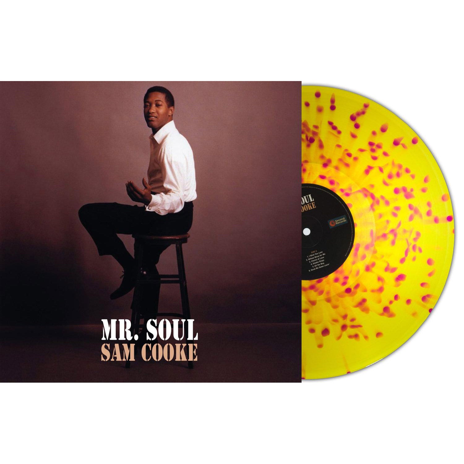 Sam Cooke – Mr.Soul (Yellow/Red Splatter Vinyl)