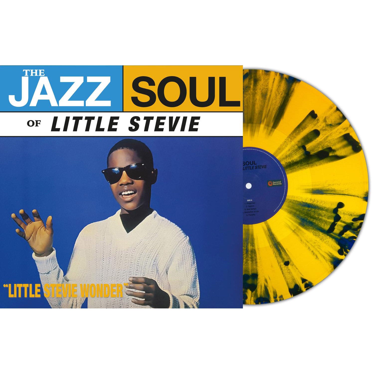 Stevie Wonder – The Jazz Soul Of Little Stevie (Orange/Blue Splatter Vinyl)