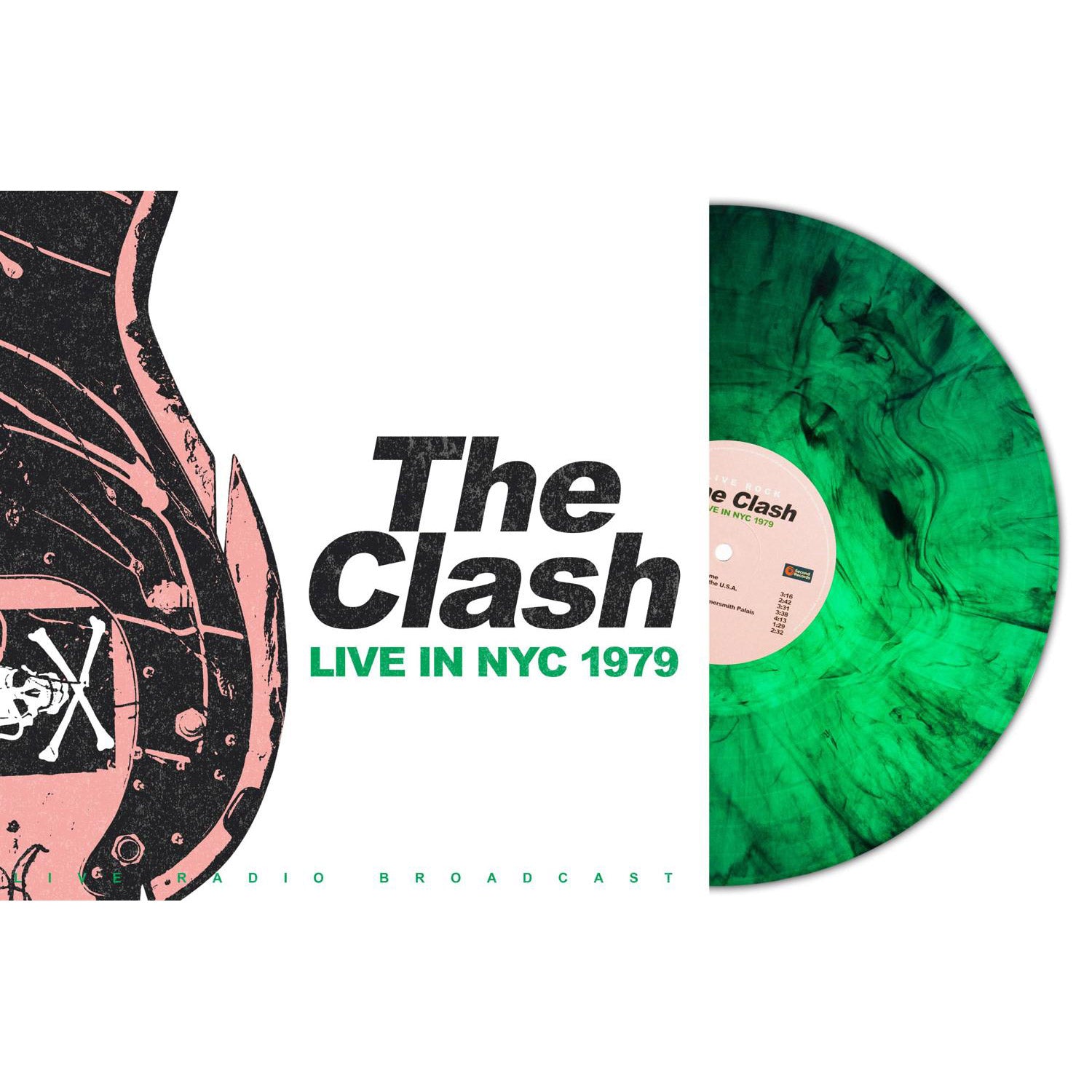 The Clash – Live In NYC 1979 (Green Marble Vinyl)