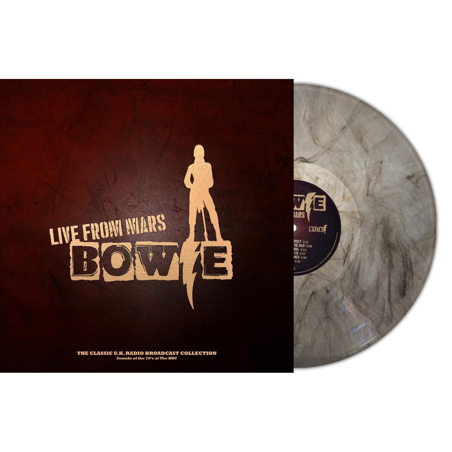 David Bowie – Live From Mars – Sounds Of The 70s At The BBC (Grey Marble Vinyl)
