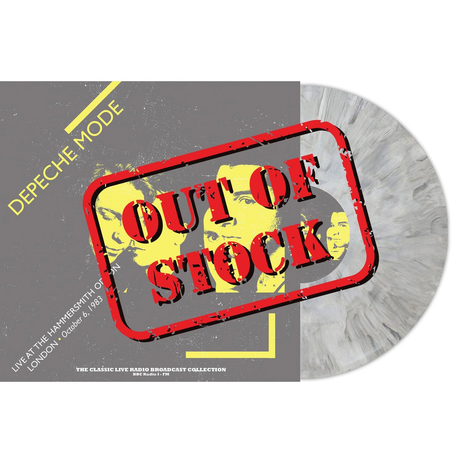 Depeche Mode – Live At Hammersmith Odeon, London 1983 (Grey Marble Vinyl)