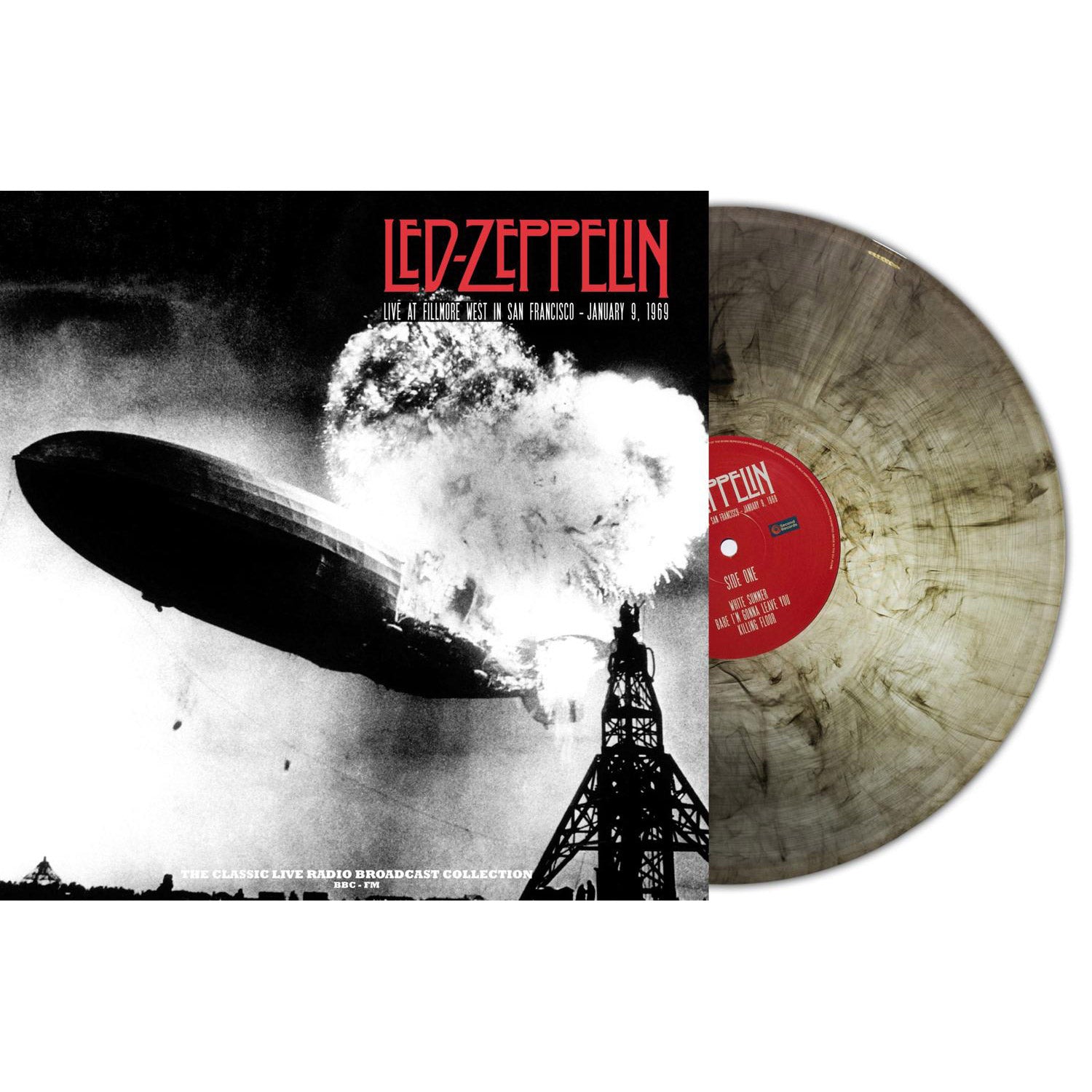 Led Zeppelin – Live At The Filmore West, San Francisco 1969 (Grey Marble Vinyl)