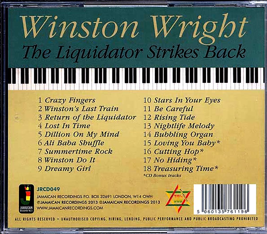 Winston Wright - The Liquidator Strikes Back