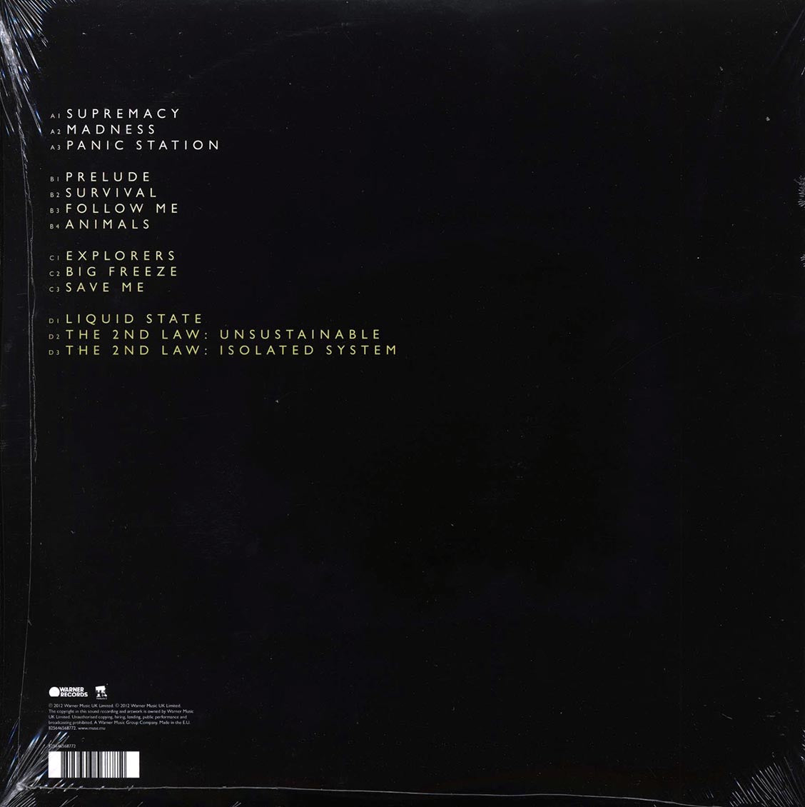 Muse - The 2nd Law (2xLP) (180g)