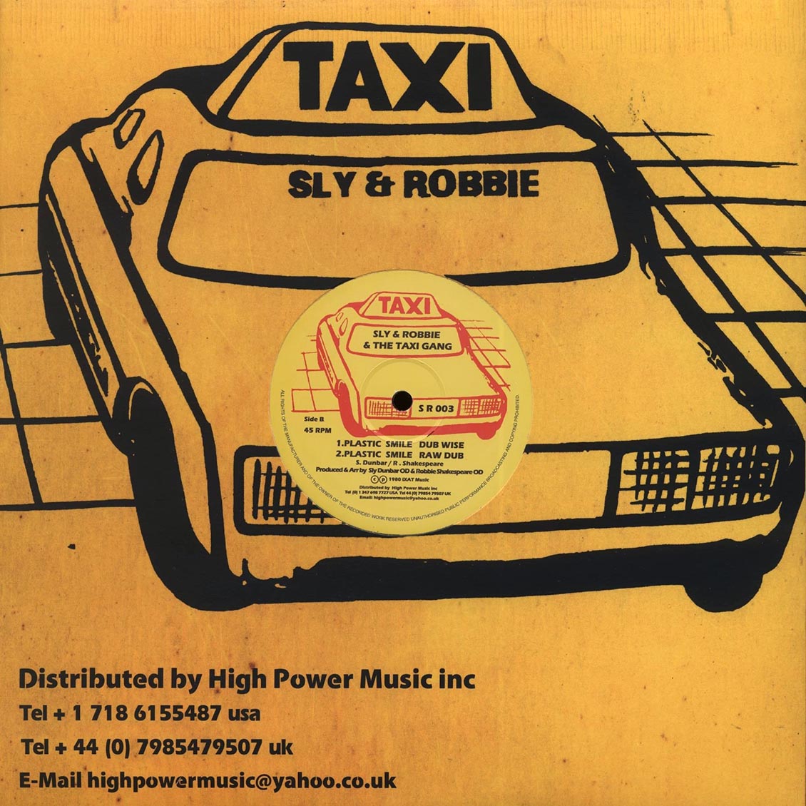 Black Uhuru - Plastic Smile (Extended Mix)  /  Black Uhuru - Plastic Smile (Dub Wise); Black Uhuru - Plastic Smile (Raw Dub)