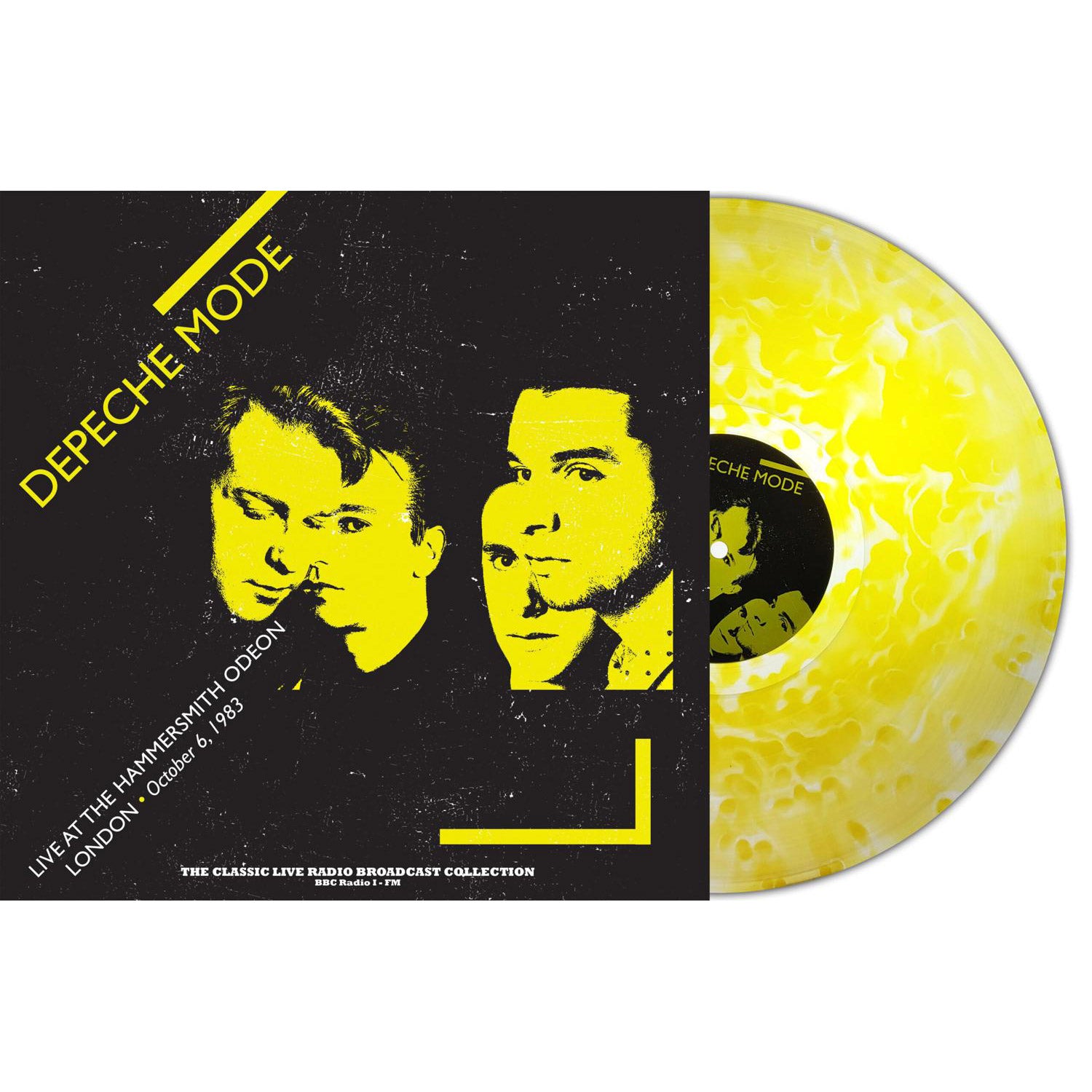 Depeche Mode – Live At Hammersmith Odeon, London 1983 (Yellow Cloudy Vinyl)