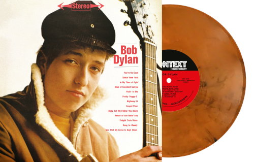 DYLAN,BOB - BOB DYLAN (ORANGE MARBLE VINYL)