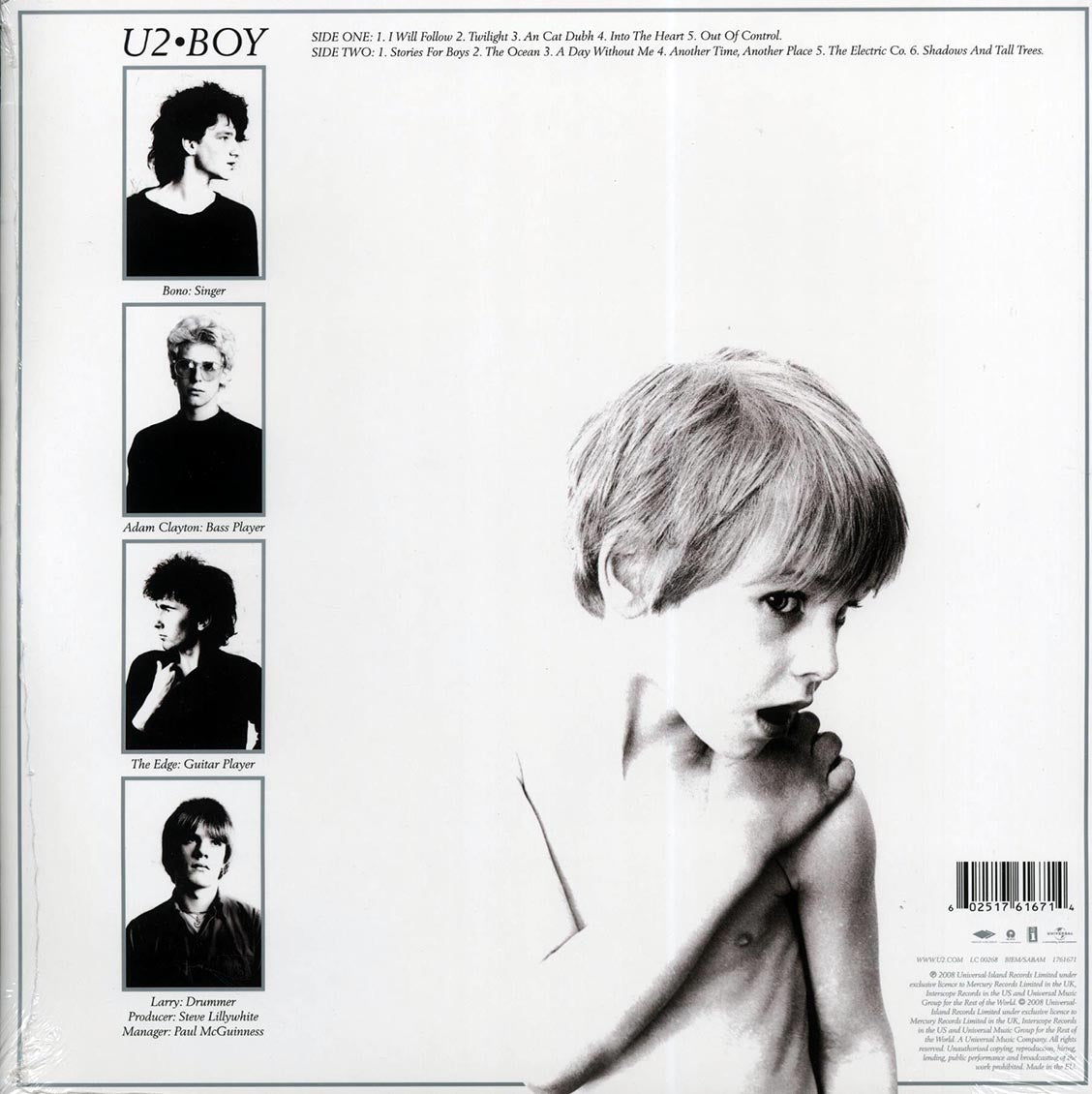U2 - Boy (180g)