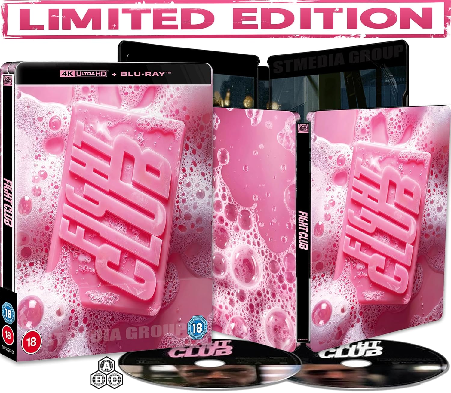 Fight Club (Limited Edition, SteelBook) [Bonus Features] [4K UHD + Blu-ray] [Re