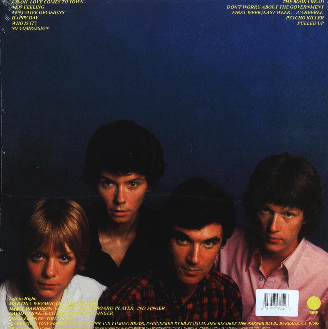 Talking Heads - Talking Heads: 77 (180g) (audiophile)