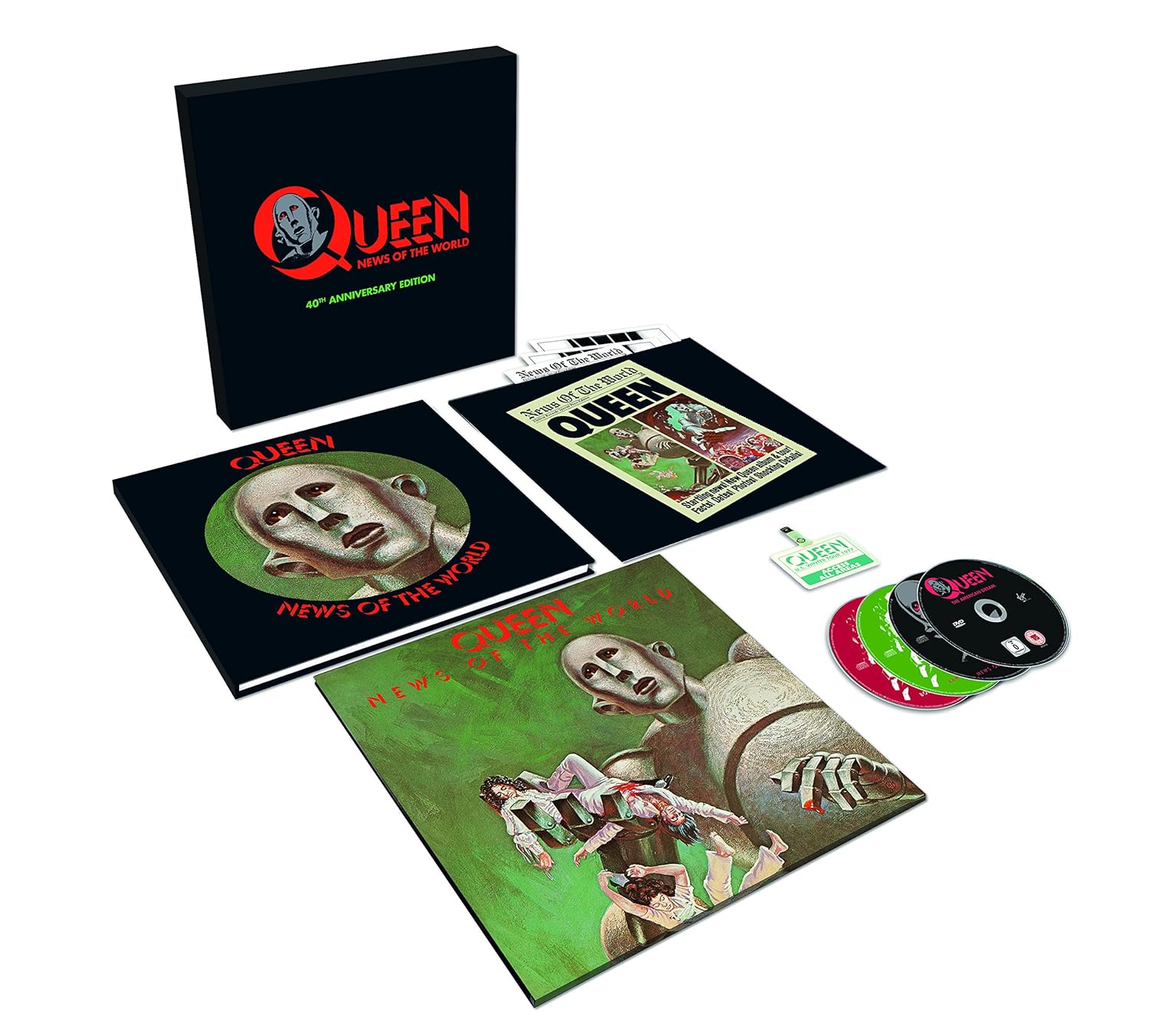QUEEN NEWS OF THE WORLD 40TH限定国内盤 Queen - News Of The World 40th Anniversary Edition Deluxe Box [Audio V