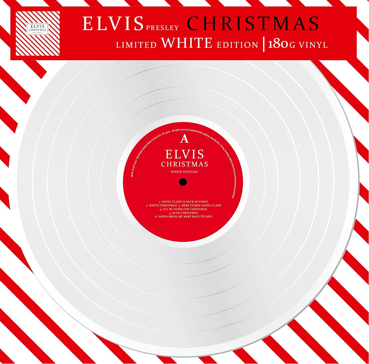 Elvis Presley Christmas (Vinyl Record) 12" Album Coloured Vinyl