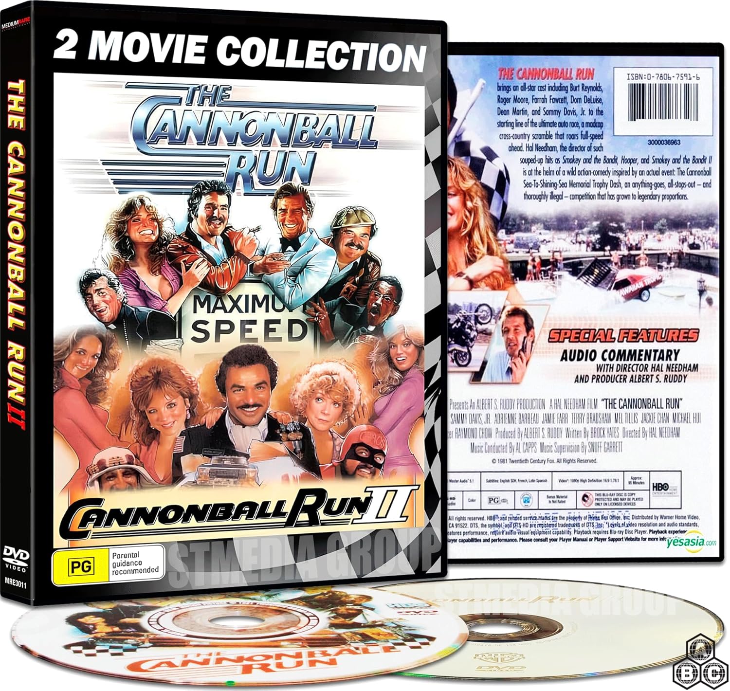 The Cannonball Run [1 & 2 Collection ] [DVD] [Region Free] [2025]