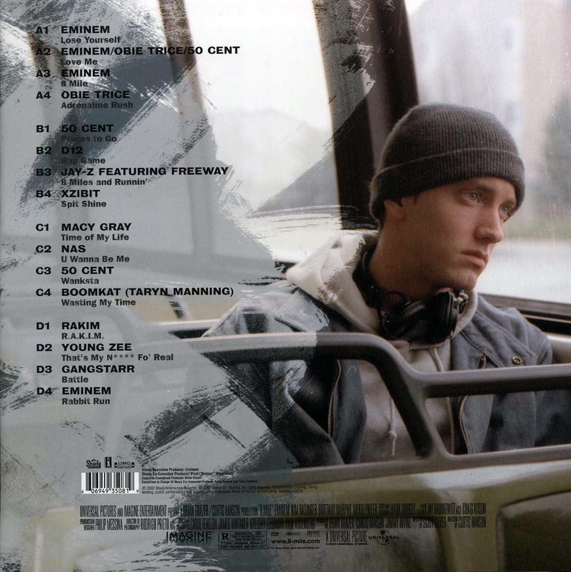 Eminem, Various - 8 Mile: Music From And Inspired By The Motion Picture 8 Mile (2xLP)