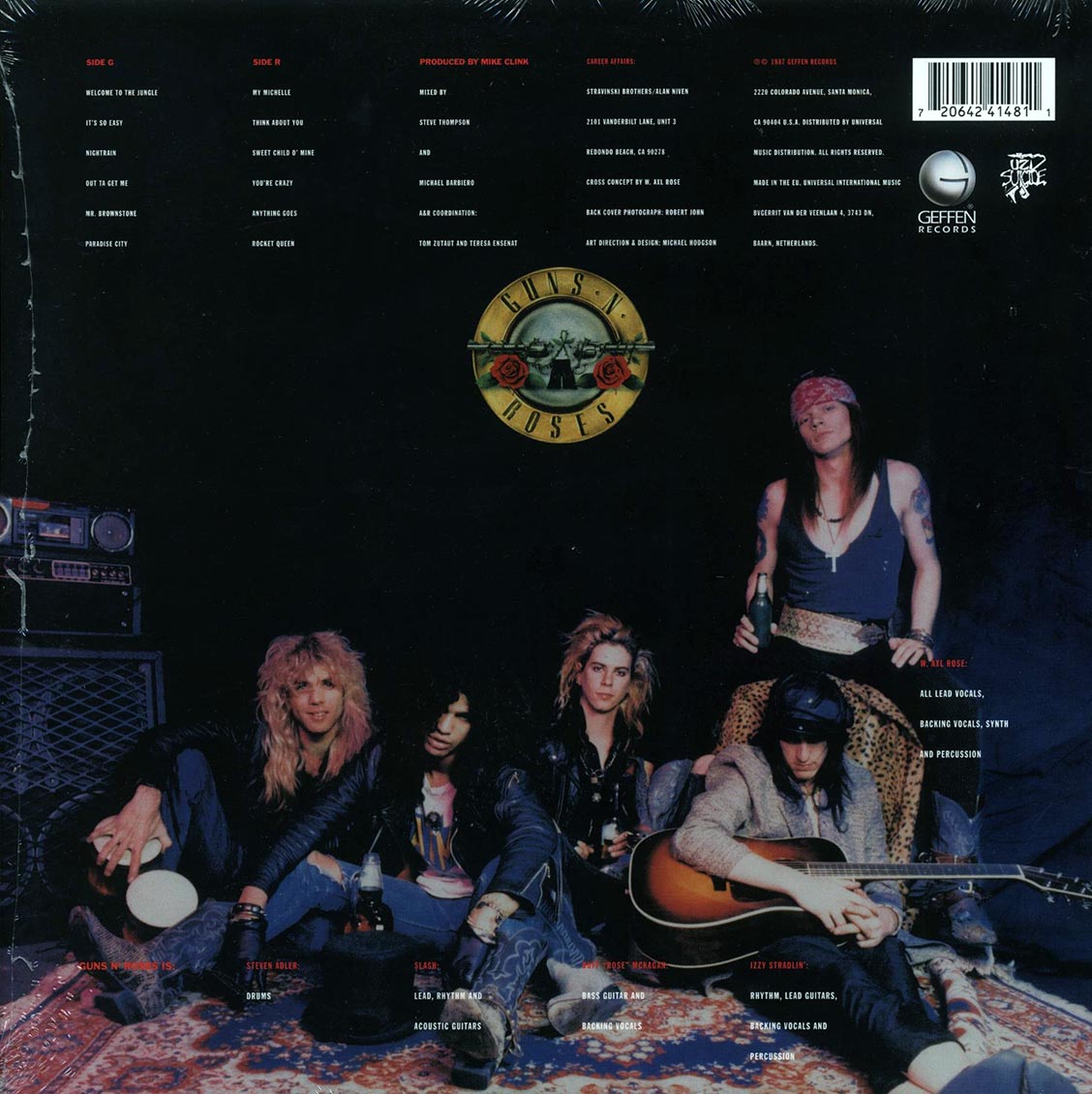 Guns N' Roses - Appetite For Destruction (180g)