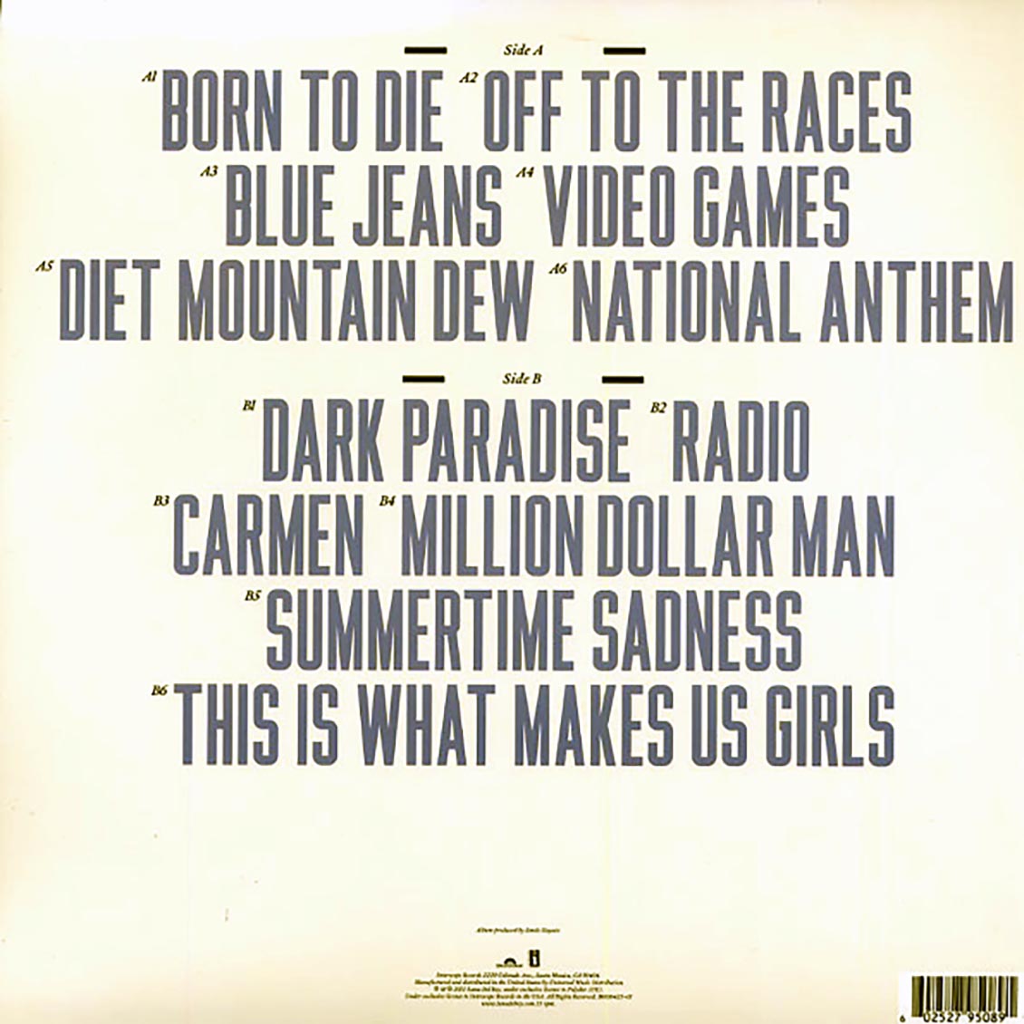 Lana Del Rey - Born To Die
