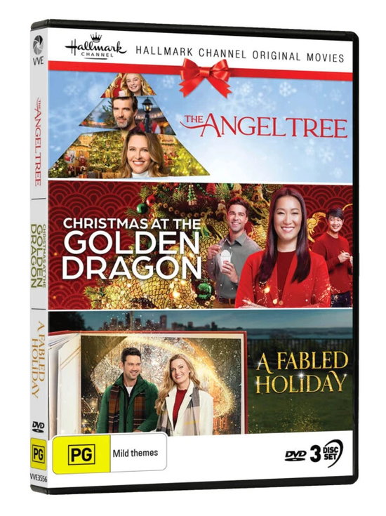 HALLMARK CHRISTMAS COLLECTION 33 (ANGEL TREE / CHRISTMAS AT THE GOLDEN DRAGON / FABLED HOLIDAY) - HALLMARK CHRISTMAS COLLECTION 33 (ANGEL TREE / CHRISTMAS AT THE GOLDEN DRAGON / FABLED HOLIDAY)