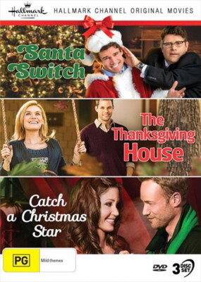 HALLMARK CHRISTMAS COLLECTION 35 (SANTA SWITCH / THANKSGIVING HOUSE / CATCH A CHRISTMAS STAR) - HALLMARK CHRISTMAS COLLECTION 35 (SANTA SWITCH / THANKSGIVING HOUSE / CATCH A CHRISTMAS STAR)