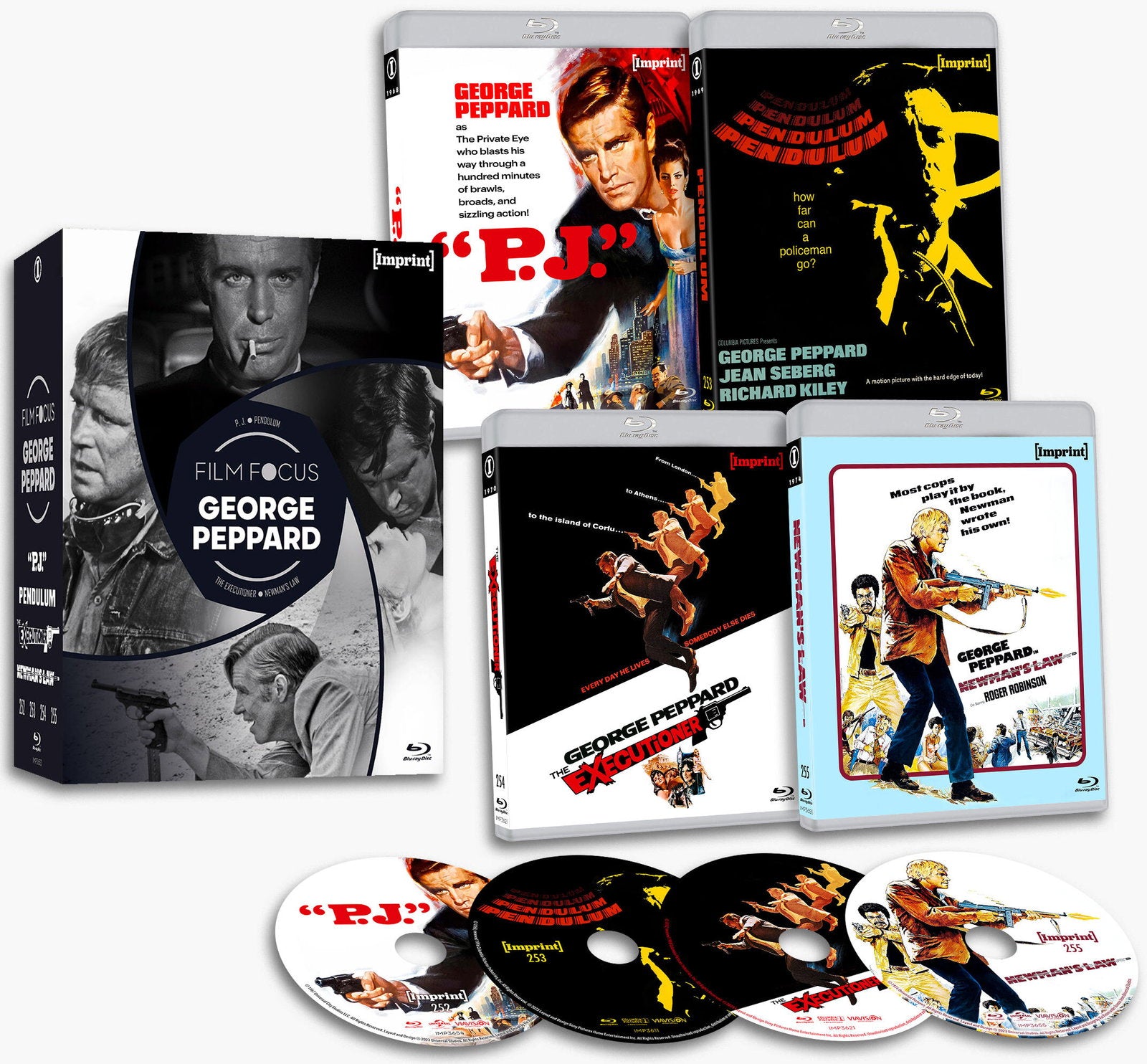FILM FOCUS: GEORGE PEPPARD (1968 - 1974) - FILM FOCUS: GEORGE PEPPARD (1968 - 1974)