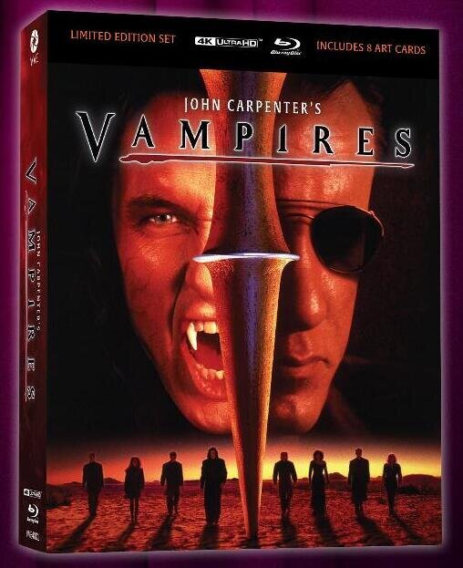 JOHN CARPENTER'S VAMPIRES (1998) (4K UHD/BLU-RAY/LIMITED EDITION) - JOHN CARPENTER'S VAMPIRES (1998) (4K UHD/BLU-RAY/LIMITED EDITION)