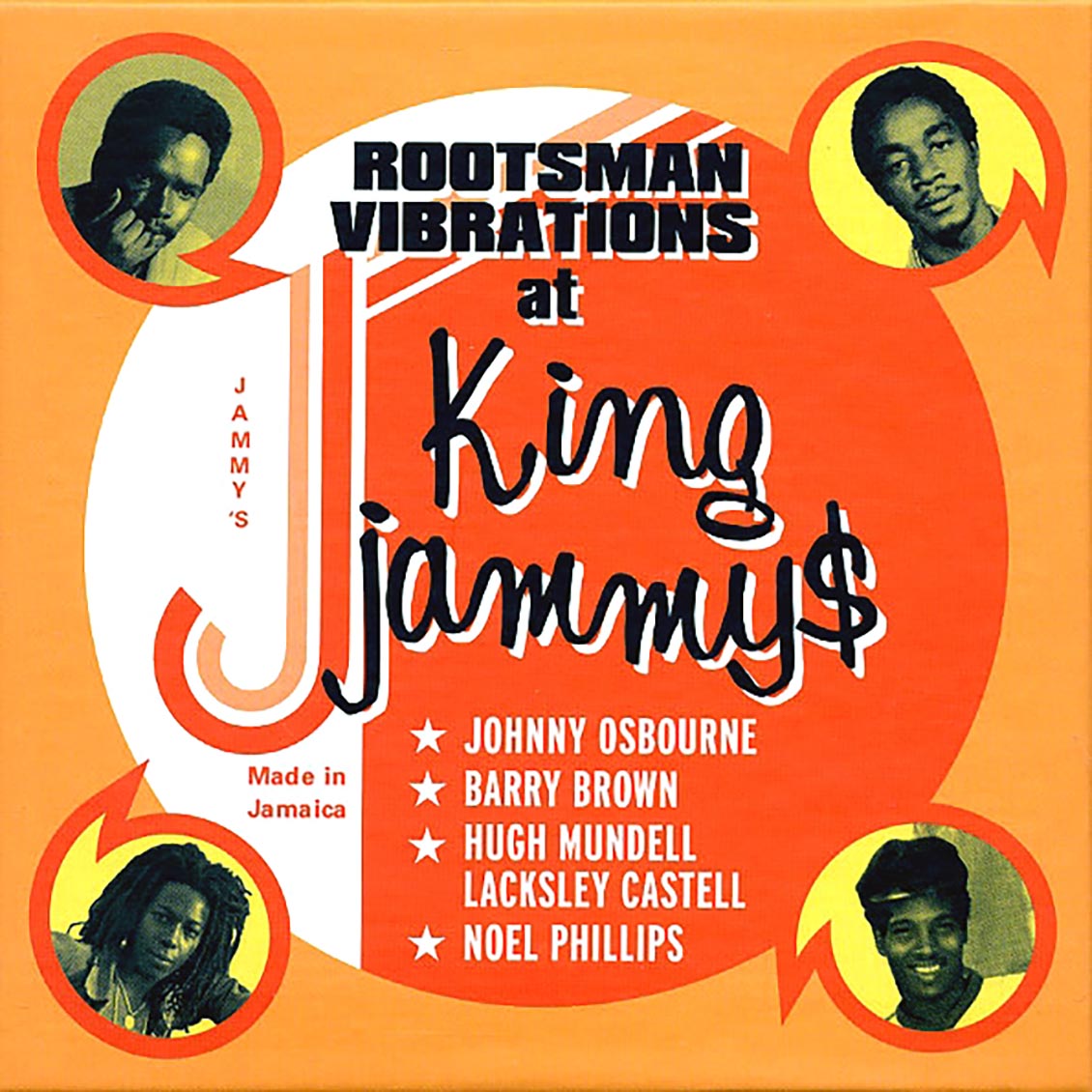 Hugh Mundell, Lacksley Castell, Barry Brown, Johnny Osbourne, Noel Phillips - Rootsman Vibrations At King Jammys (33 tracks) (4xCD)
