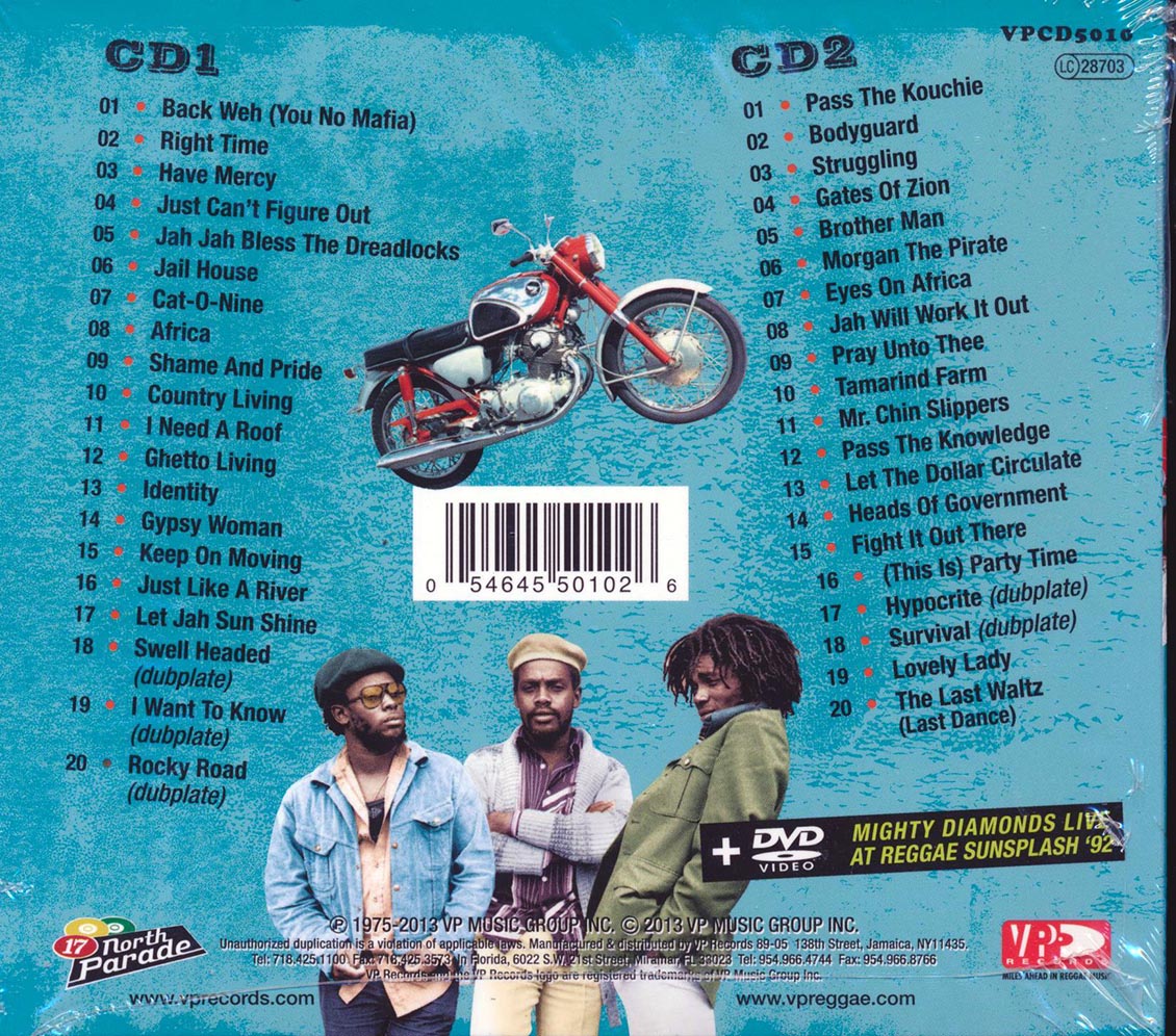 Mighty Diamonds - Pass The Knowledge: Reggae Anthology (40 tracks) (2xCD) (incl. DVD)
