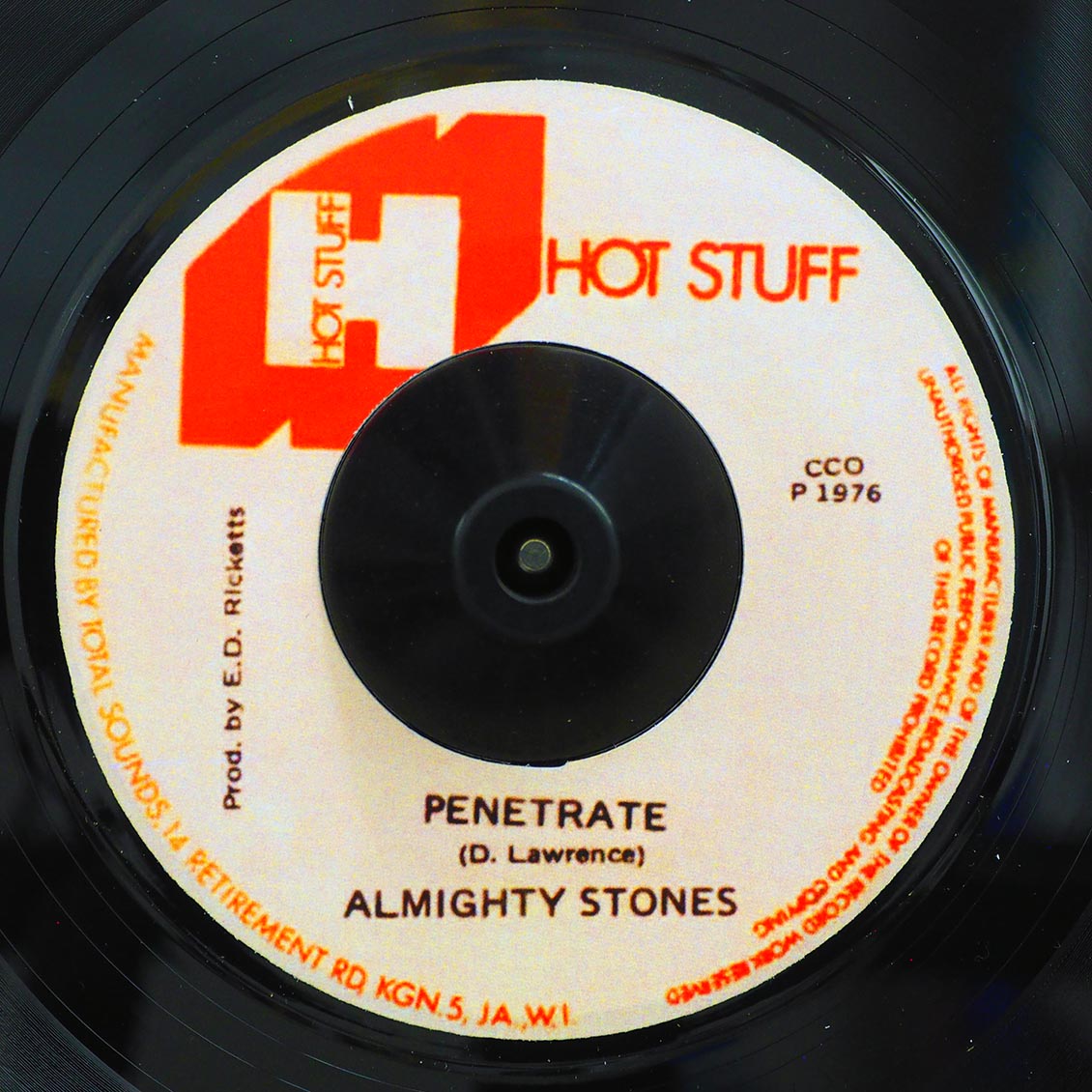 Almighty Stones - Penetrate  /  Mighty Artons - Penetrate Dub