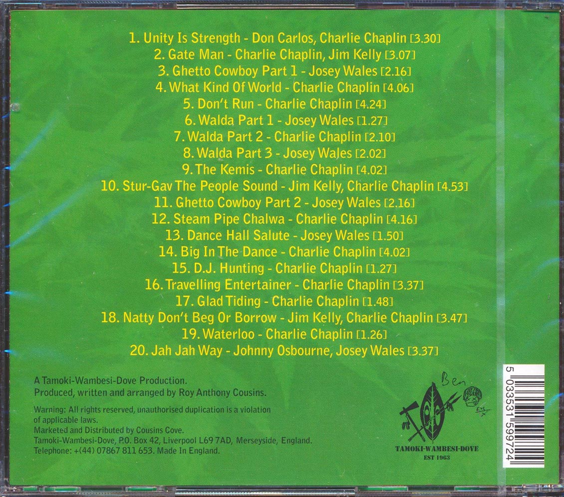 Charlie Chaplin, Don Carlos, Jim Kelly, Josey Wales - Red Pond (20 tracks)