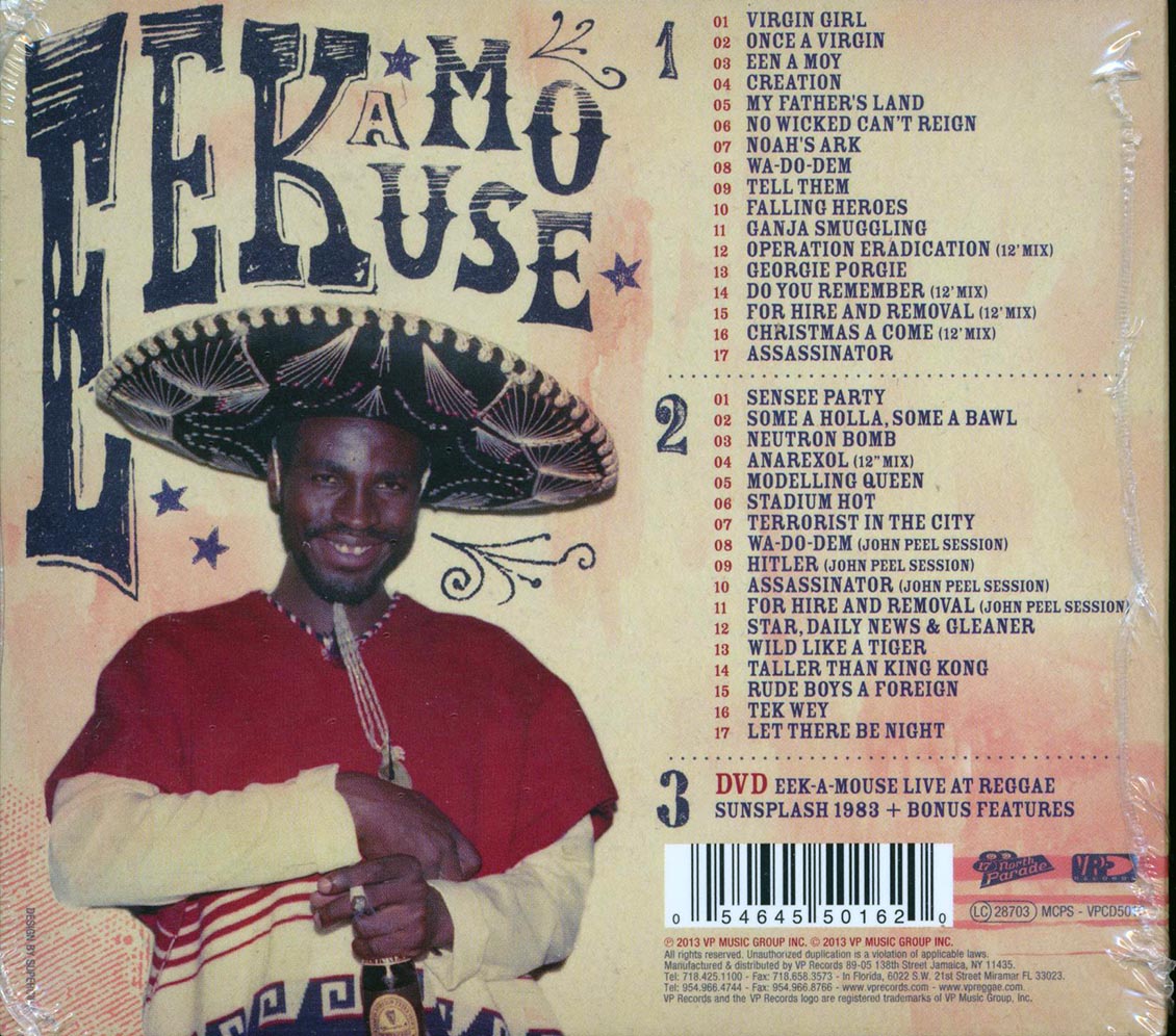 Eek A Mouse - Eek-Ology: Reggae Anthology (34 tracks) (2xCD) (incl. DVD)