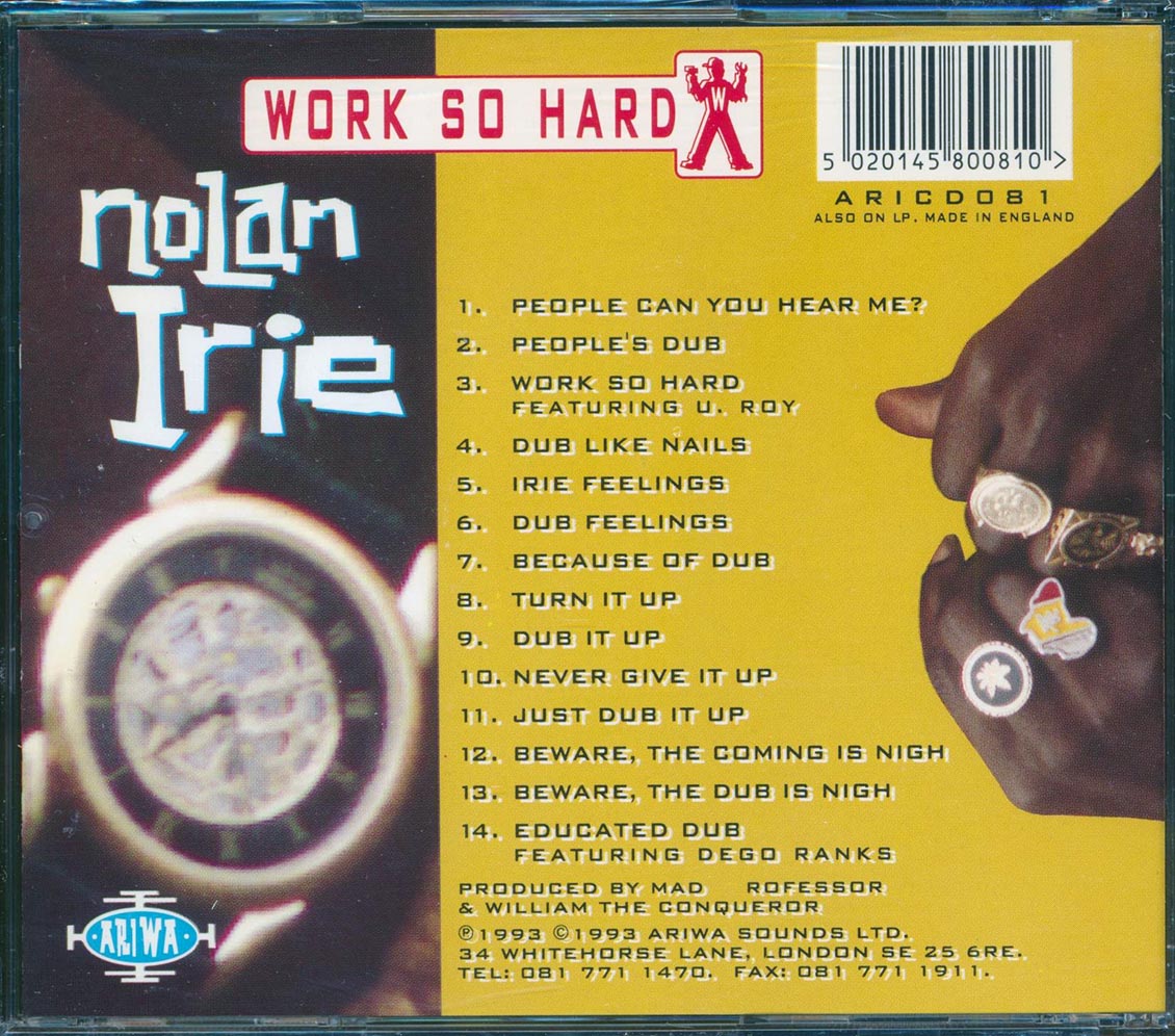 Nolan Irie - Work So Hard