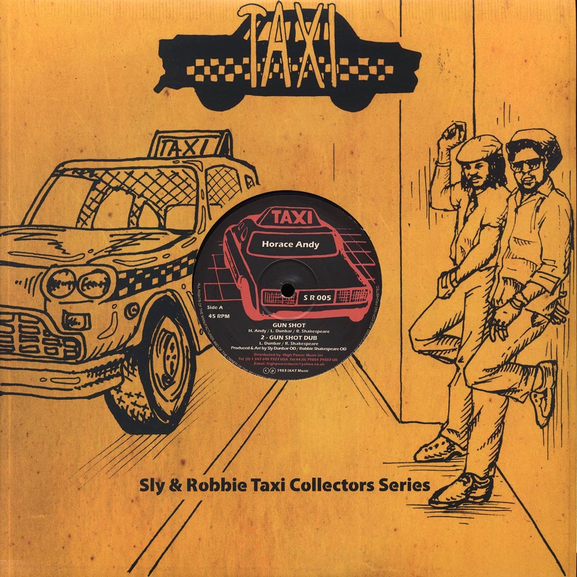 Horace Andy - Gun Shot; Sly & Robbie - Gun Shot Dub  /  Horace Andy - She Gone; She Gone With Sly & Robbie Dub