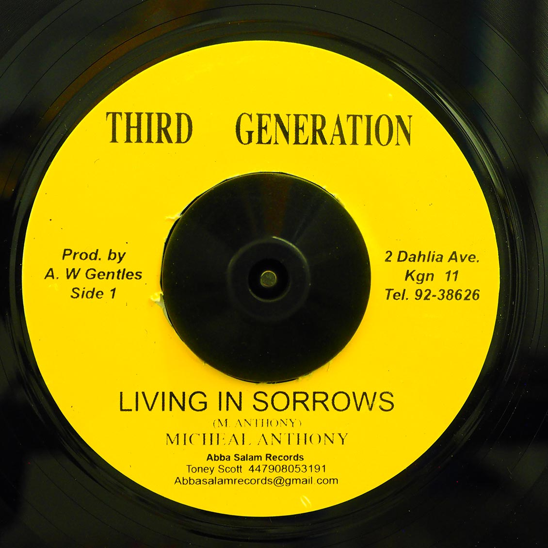 Michael Anthony - Living In Sorrows  /  Version