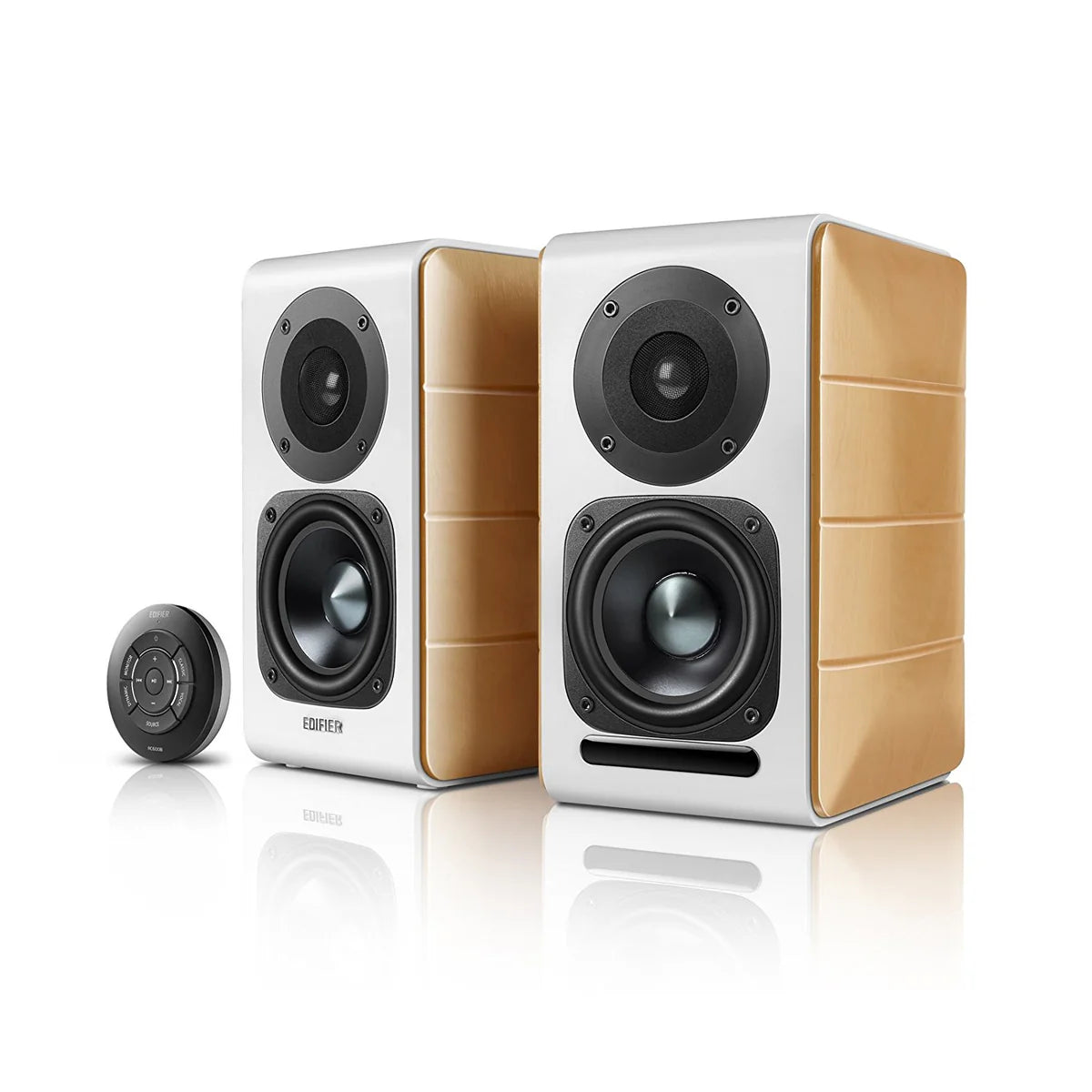 Edifier S880Db Hi-Res Audio Powered Bookshelf Speakers - Audiophile - Bluetooth Optical Coaxial Active Powered Bookshelf Speakers