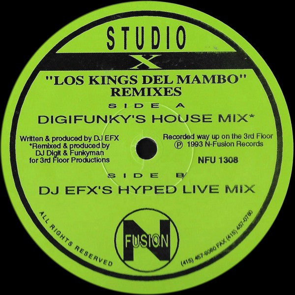 STUDIO X - LOS KINGS DEL MAMBO REMIX