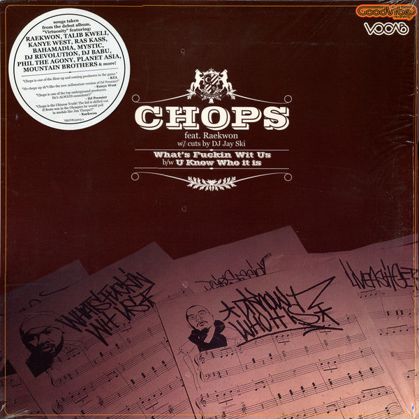 CHOPS F RAEKWON - WHAT'S FUCKIN WIT US