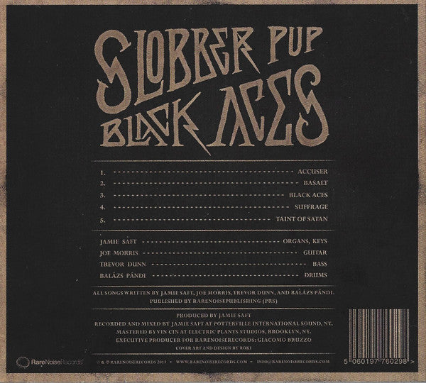 SLOBBER PUP - BLACK ACES