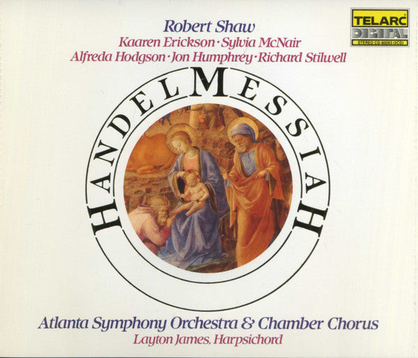 ERICKSON / ATLANTA SYM ORCH / SHAW - HANDEL: MESSIAH