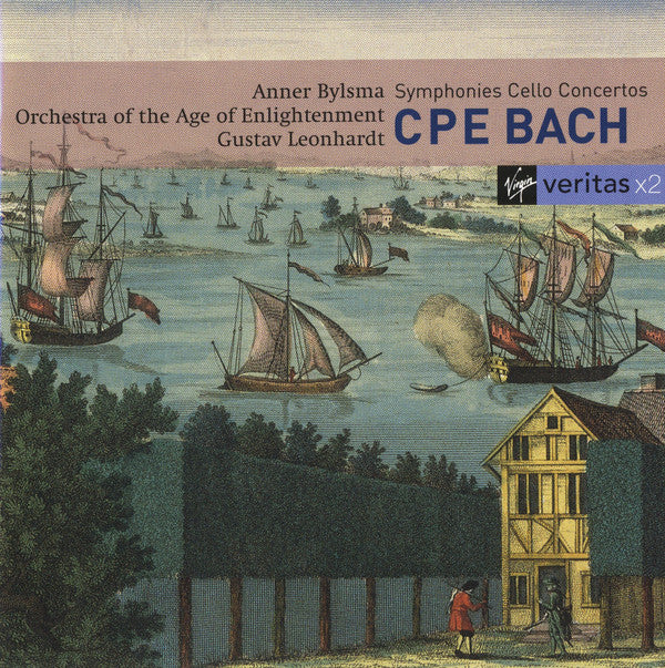 BYLSMA; ORCH OF AGE OF THE ENLIGHTENMENT; LEONHARDT - BACH,C.P.E: SYMPHONIES / CELLO CONCERTOS