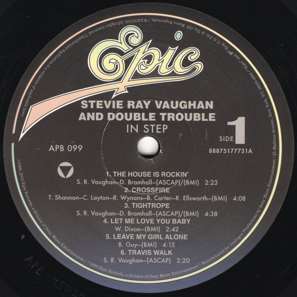 VAUGHAN,STEVIE RAY - IN STEP (200G)