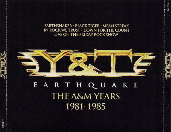 Y & T - EARTHQUAKE - THE A&M YEARS