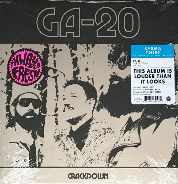 GA-20 - CRACKDOWN (PURPLE VINYL) (I)