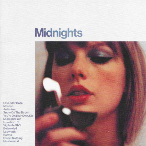 SWIFT,TAYLOR - MIDNIGHTS (EDITED) (MOONSTONE BLUE CD)