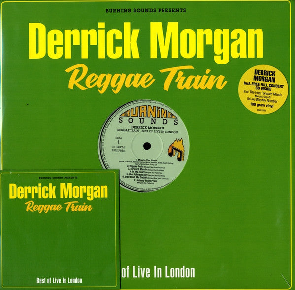 MORGAN,DERRICK - REGGAE TRAIN - BEST OF LIVE IN LONDON (LP/CD)