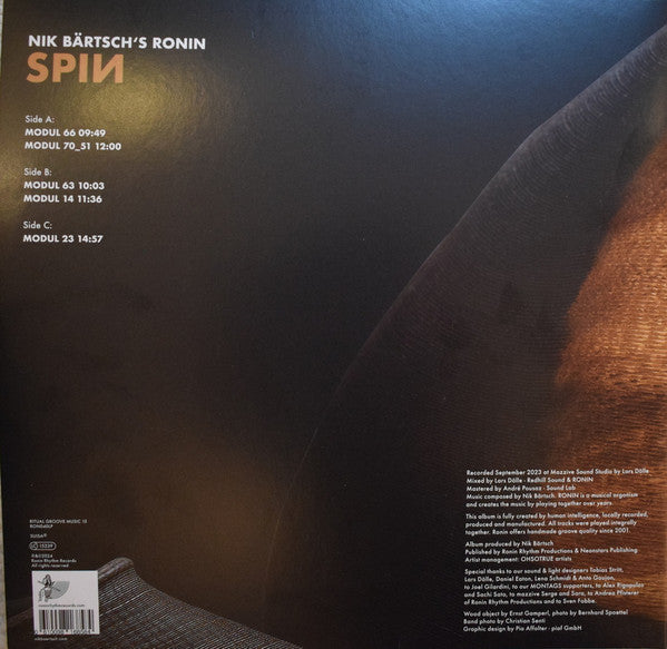 NIK BAERTSCH'S RONIN - SPIN (2LP)