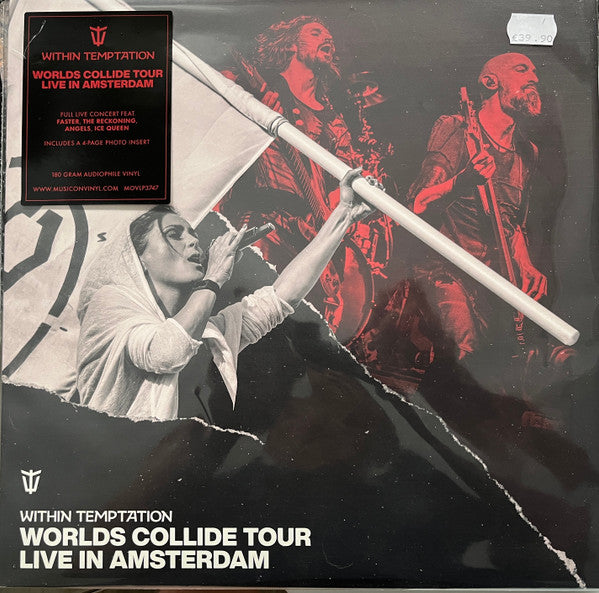 WITHIN TEMPTATION & WORLDS COLLIDE TOUR - LIVE IN AMSTERDAM (2LP)