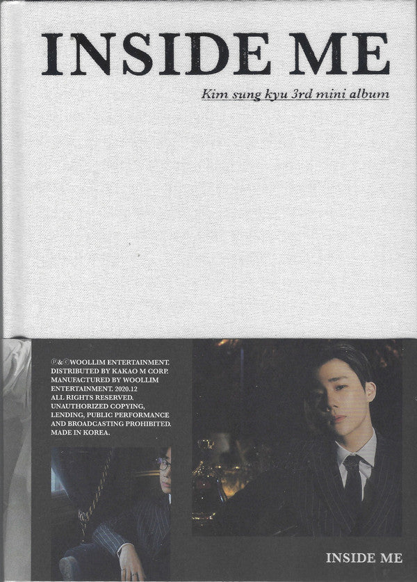 SUNG-KYU,KIM - INSIDE ME (3RD MINI ALBUM)