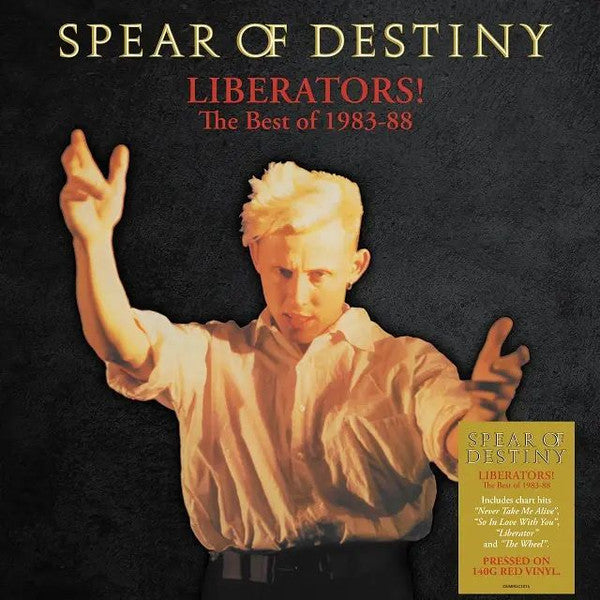 SPEAR OF DESTINY - LIBERATORS! – THE BEST OF 1983-1988 (140G/RED VINYL)
