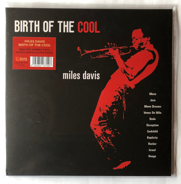 DAVIS,MILES - BIRTH OF THE COOL (TRANSPARENT RED/BLACK MARBLE VINYL)