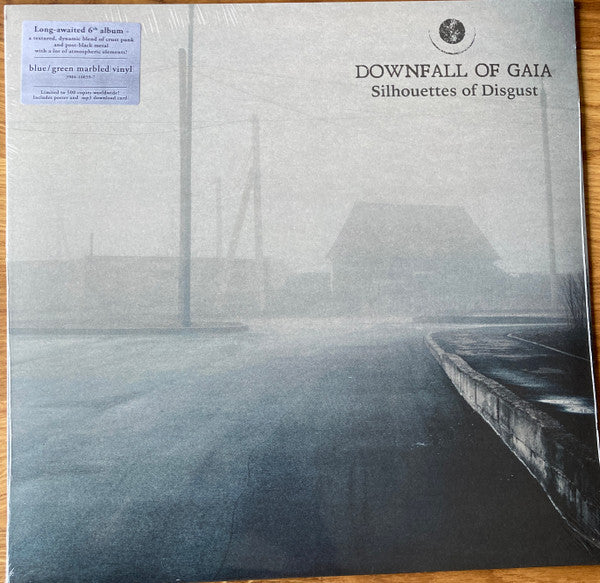DOWNFALL OF GAIA - SILHOUETTES OF DISGUST (COLOR VINYL)